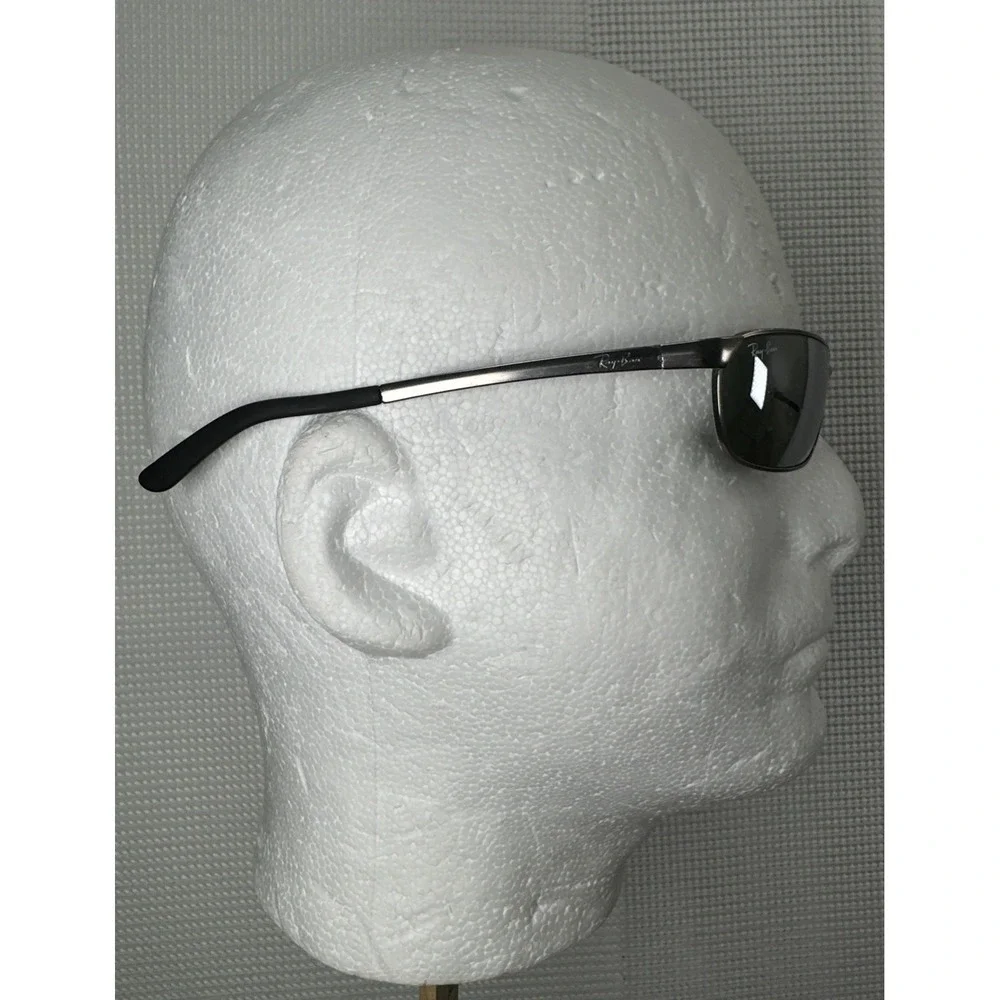 Ray-Ban RB3190 Flight Sunglasses Matte Silver G-15 Mirror Lenses 58 18 Italy